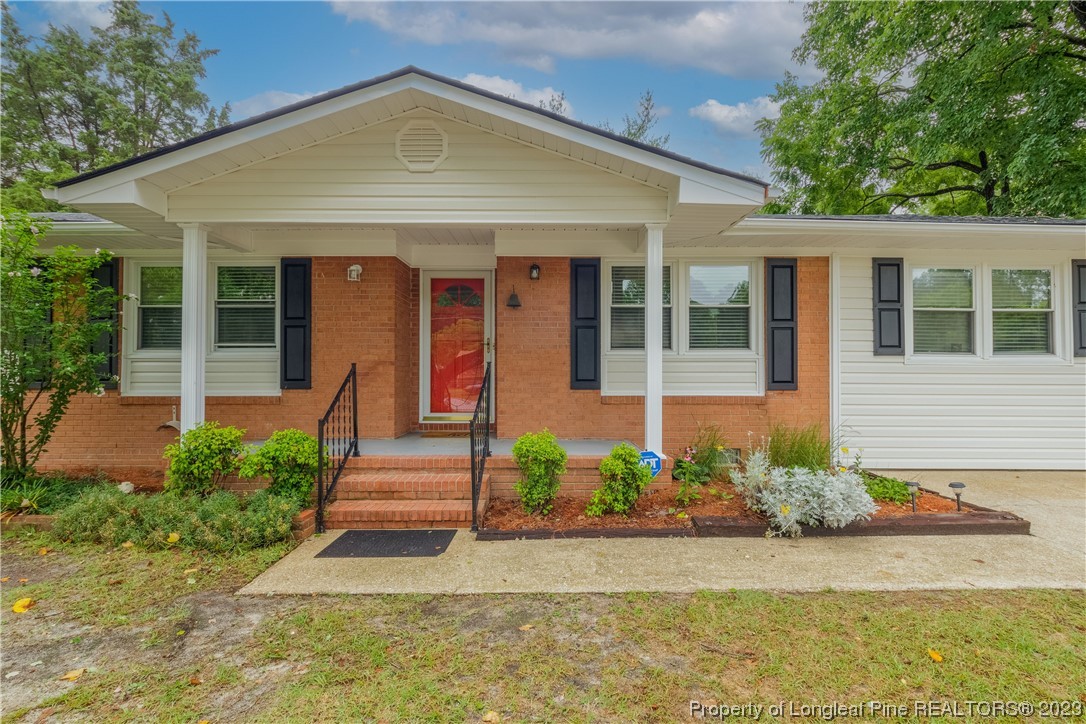 front view of a house
