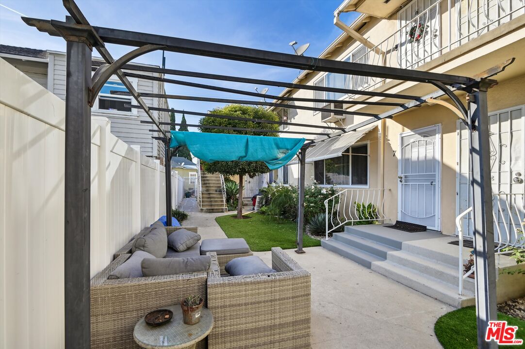 815 Pacific Avenue, Unit 9 Long Beach, CA 90813 - Photo 20 of 25 a view of outdoor space and porch
