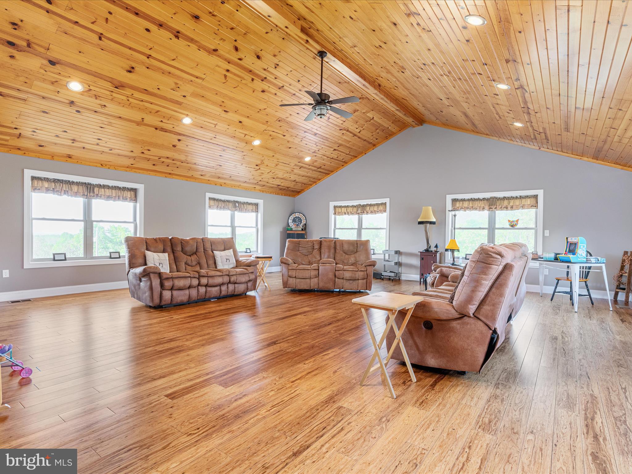1996 Buck Mountain Road Bentonville, VA 22610 - Photo 16 of 61 a living room with furniture and a wooden floor