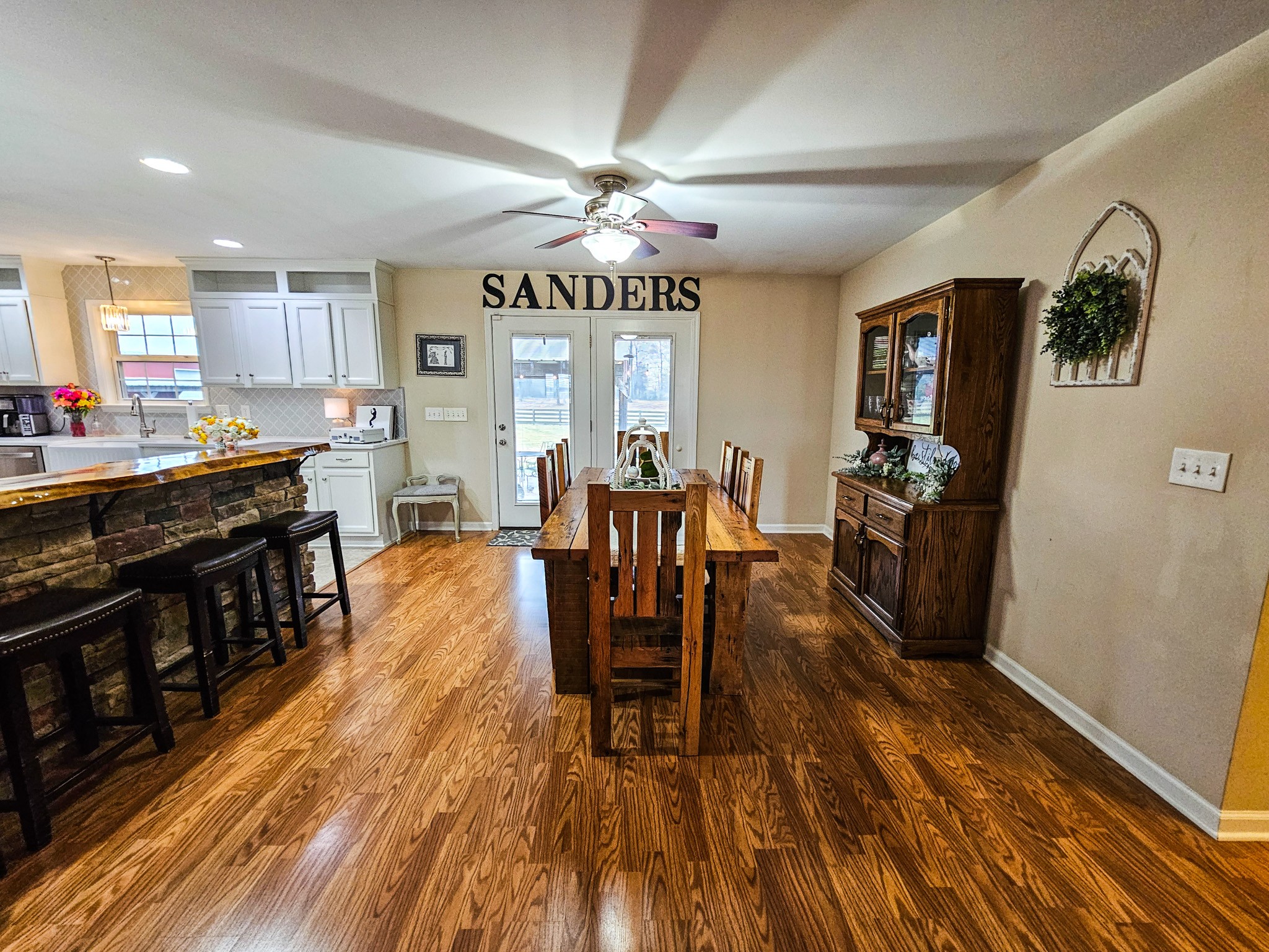223 Rich Road Unionville, TN 37180 - Photo 6 of 31 a view of a dining room with furniture window and wooden floor