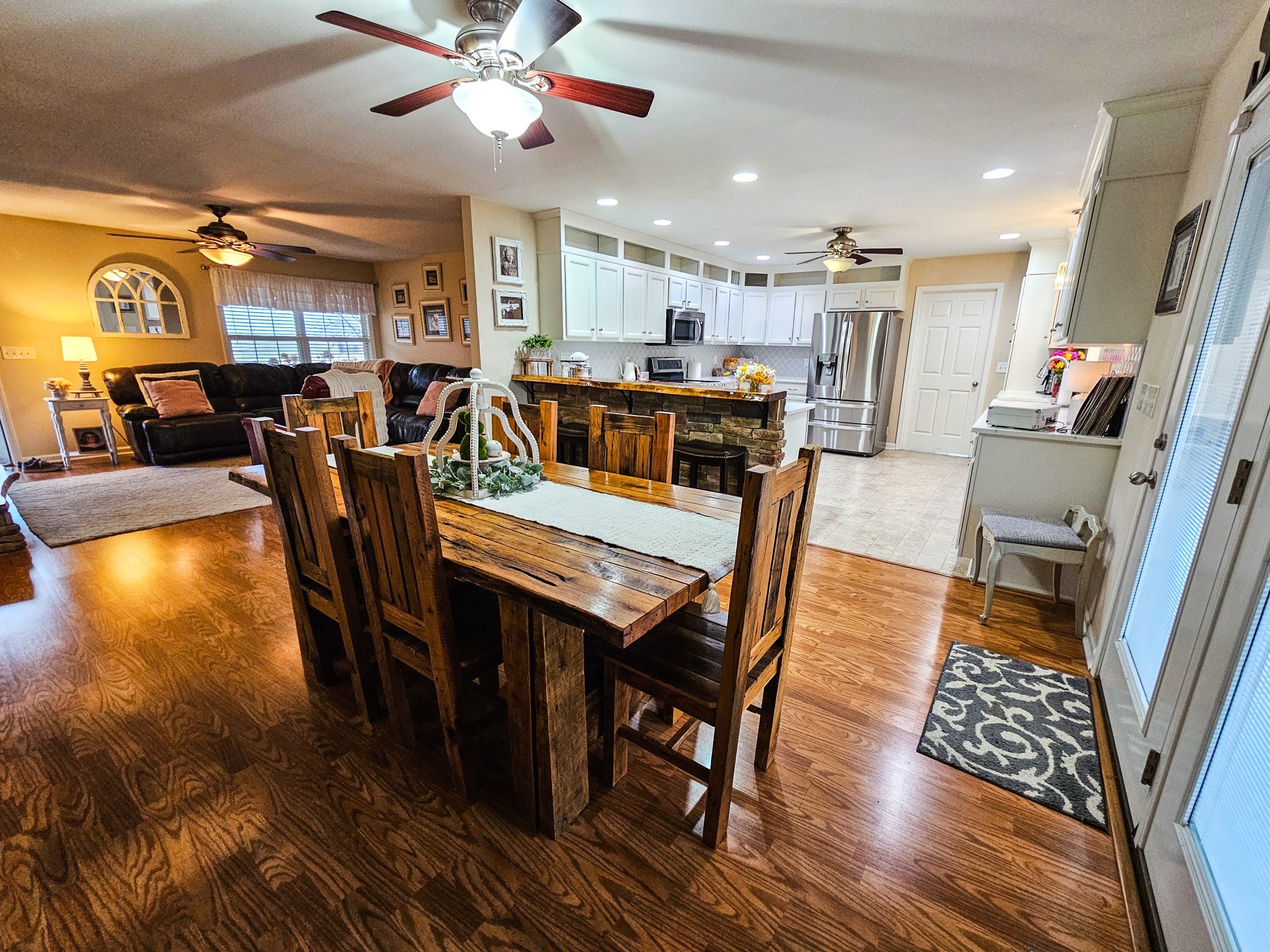 223 Rich Road Unionville, TN 37180 - Photo 10 of 31 a dining room with furniture and wooden floor