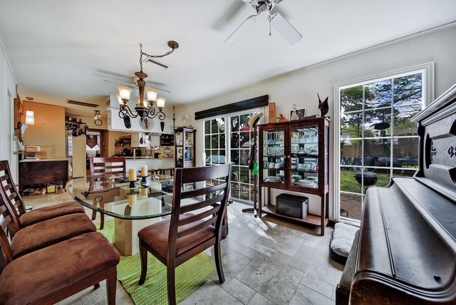 7031 Triola Lane Houston, TX 77074 - Photo 6 of 12 a view of a dining room with furniture window and outside view