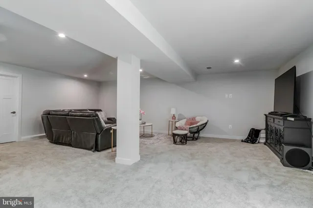 a view of a golf course with a garden