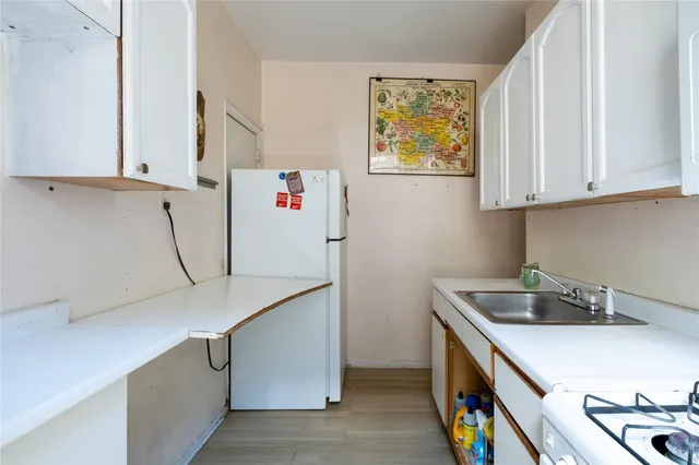 a room with storage and utility