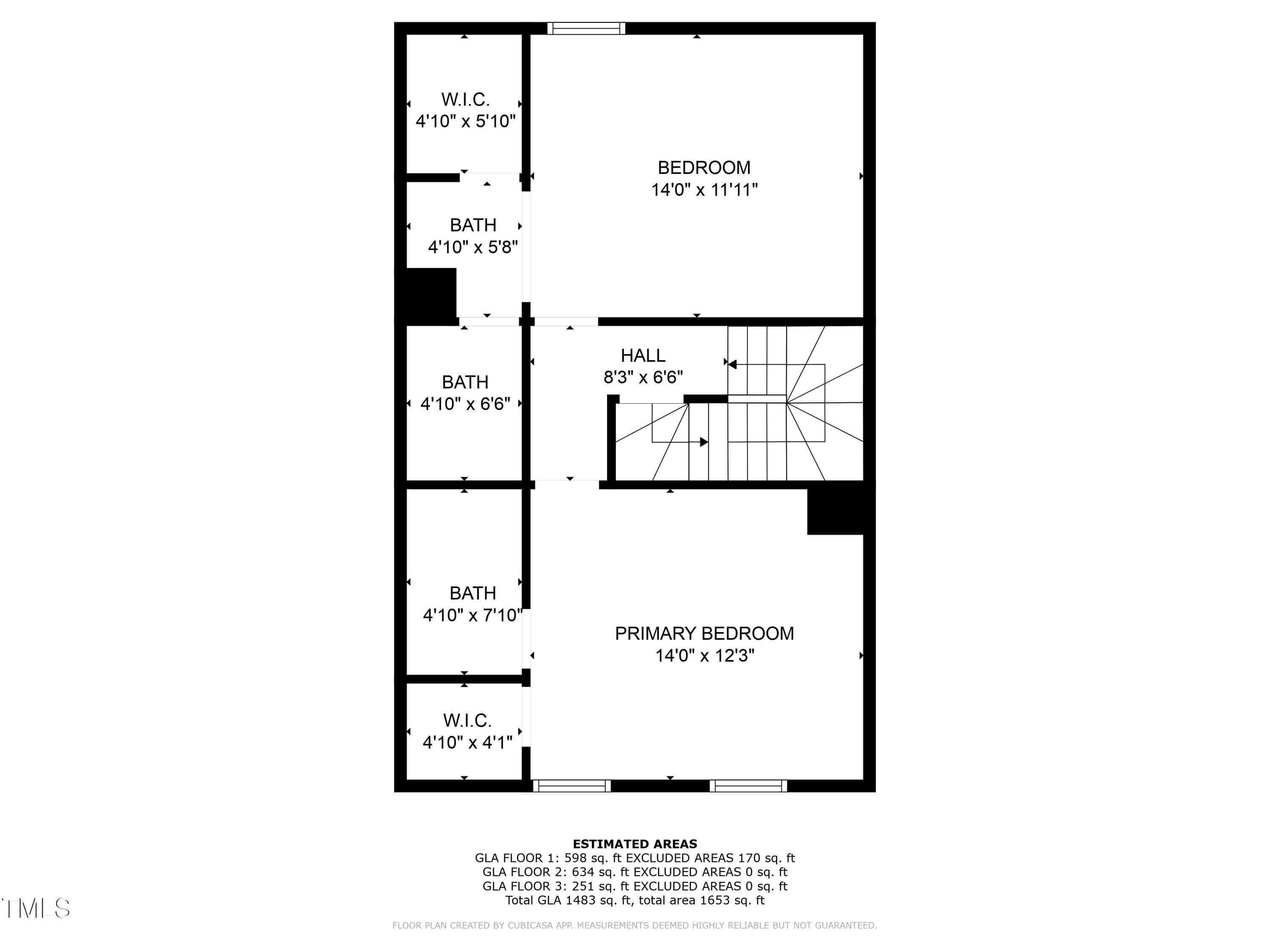 708 Powell Drive, Unit B Raleigh, NC 27606 - Photo 42 of 43 1-Floorplan_2