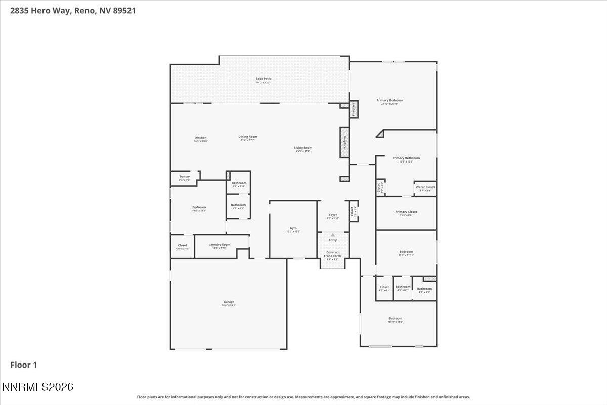 2835 Hero Way Reno, NV 89521 - Photo 77 of 99 76-Floor-1 2