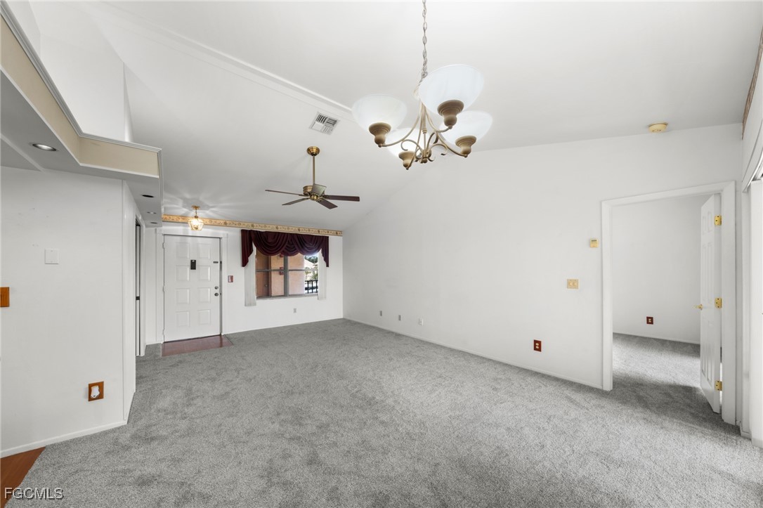 13276 White Marsh Lane, Unit 3533 Fort Myers, FL 33912 - Photo 12 of 31 a view of an empty room with a window