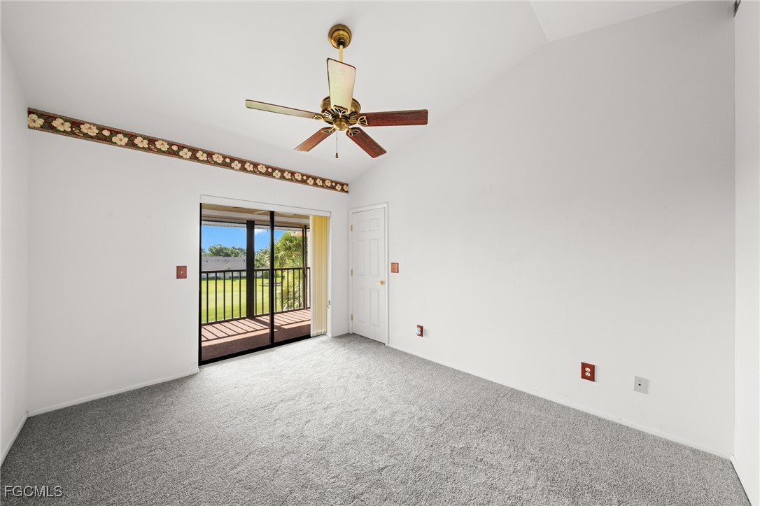 13276 White Marsh Lane, Unit 3533 Fort Myers, FL 33912 - Photo 19 of 31 a view of a livingroom with a ceiling fan and window