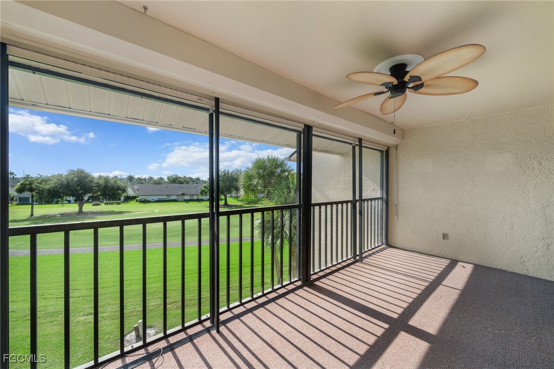 13276 White Marsh Lane, Unit 3533 Fort Myers, FL 33912 - Photo 22 of 31 a view of a balcony with furniture
