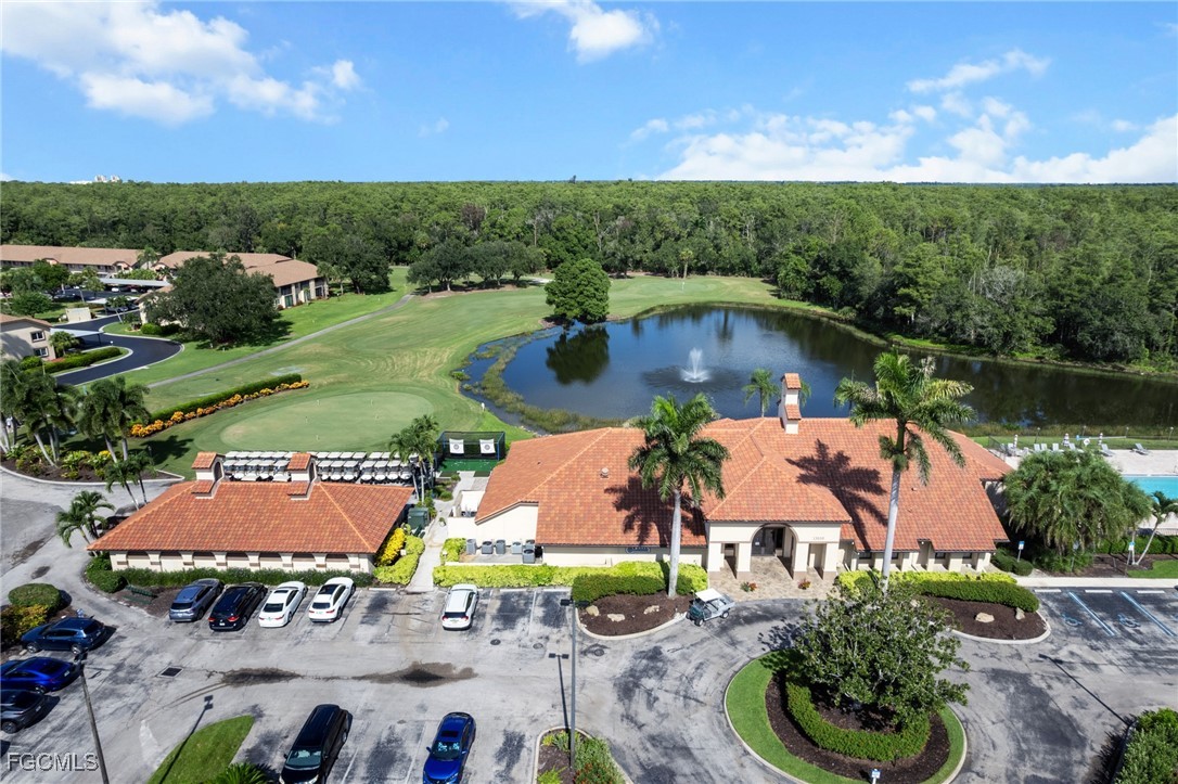 13276 White Marsh Lane, Unit 3533 Fort Myers, FL 33912 - Photo 28 of 31 an aerial view of a house with garden space lake view and mountain view in back