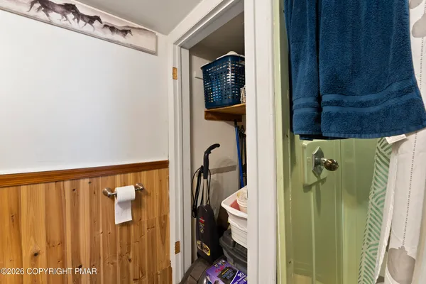 a view of walk in closet