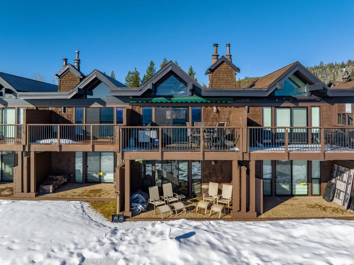 270 North North Lake Boulevard, Unit 39 Tahoe City, CA 96145 - Photo 25 of 28 a view of a house with wooden deck