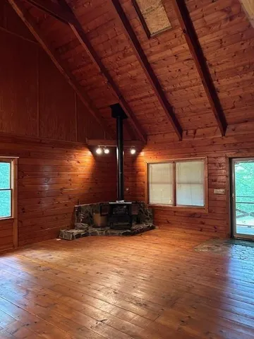 a view of a room with window