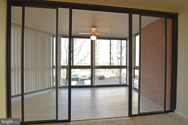 a view of an empty room with window