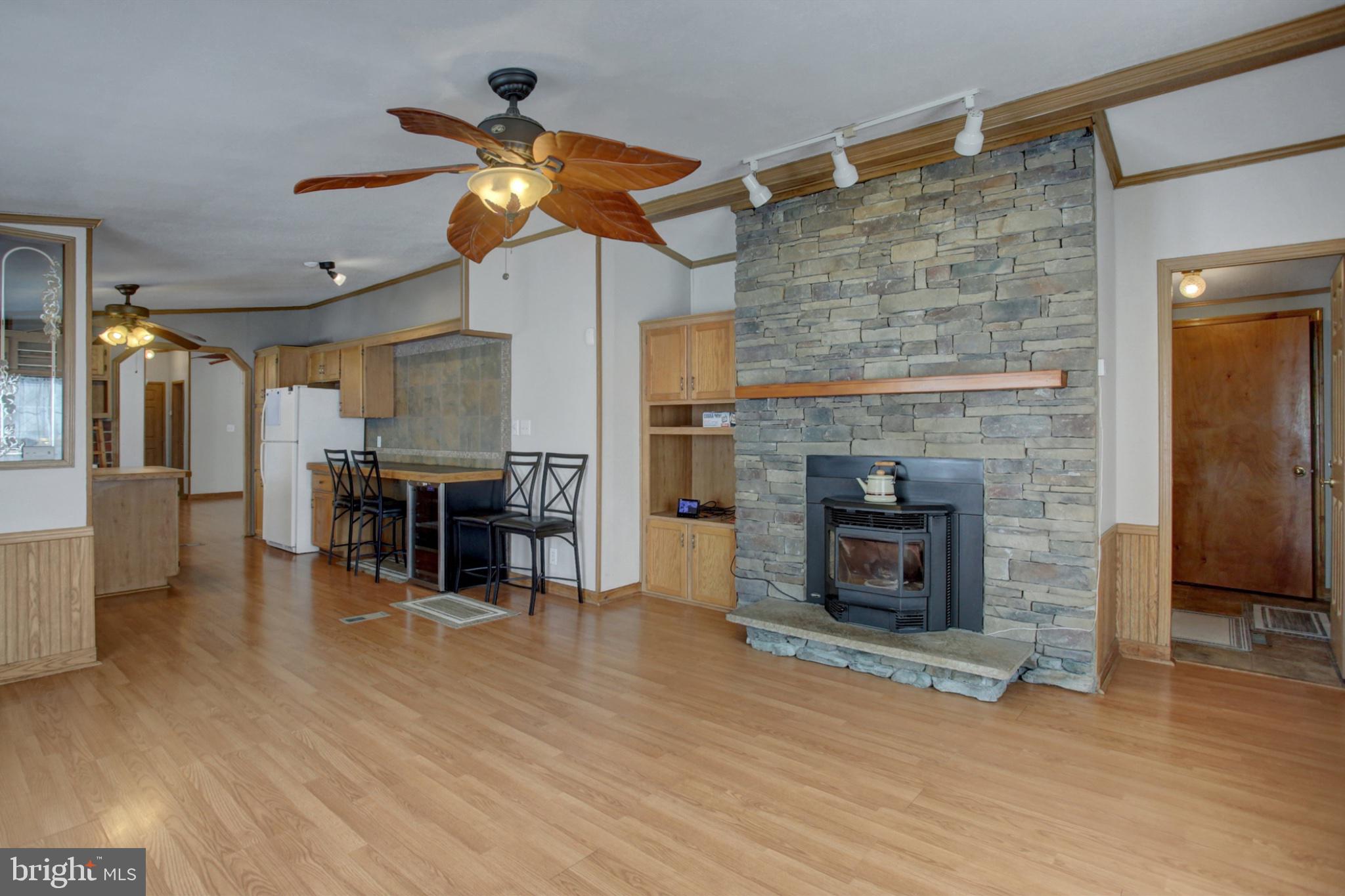 15134 North Young Road Greencastle, PA 17225 - Photo 14 of 30 Spacious living area with stone accents.