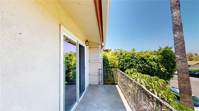 a view of front door