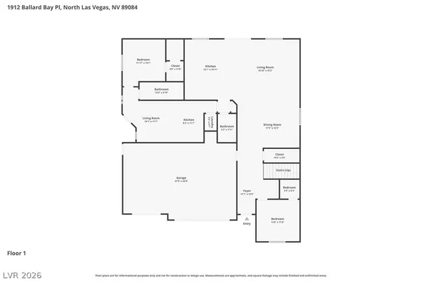 $700,000 | 1912 Ballard Bay Place, North Las Vegas, NV 89084