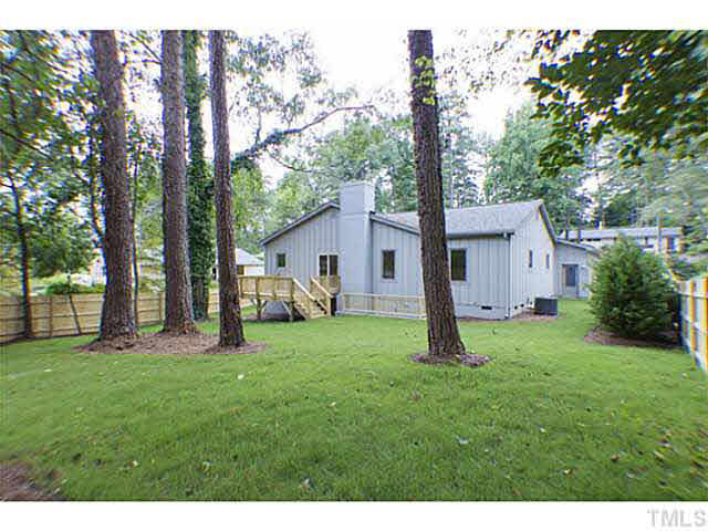 1306 Crabapple Lane Raleigh, NC 27607 - Photo 25 of 25 Exterior Back