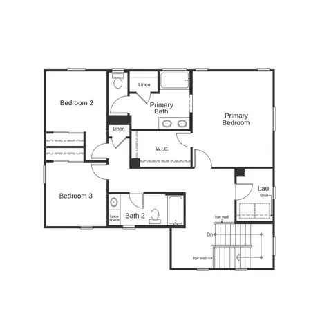 a picture of a room with a white wall and a painting