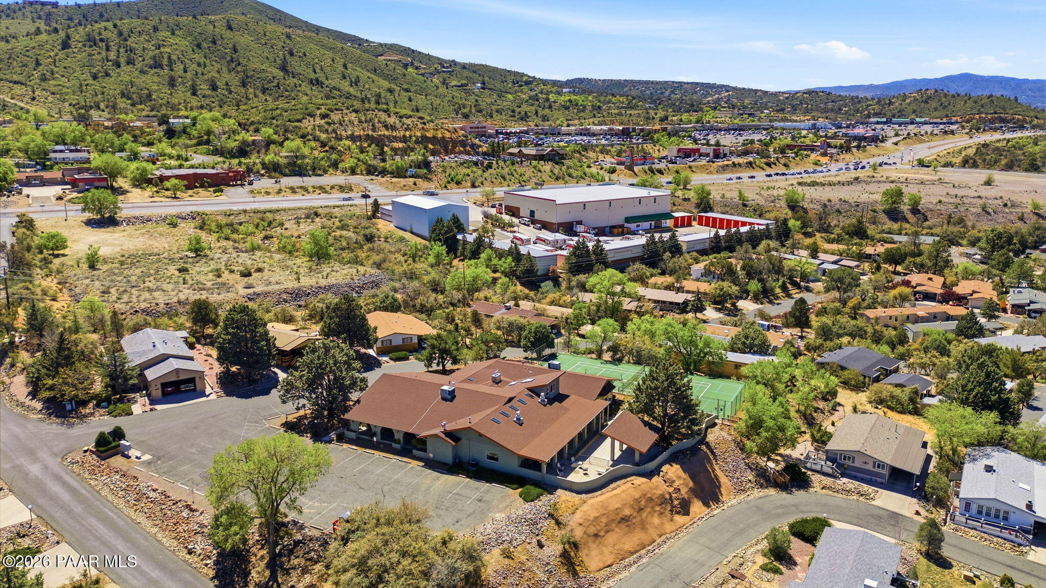 2222 River Trail Road Prescott, AZ 86301 - Photo 27 of 54 26-ClubhouseAerial(1)