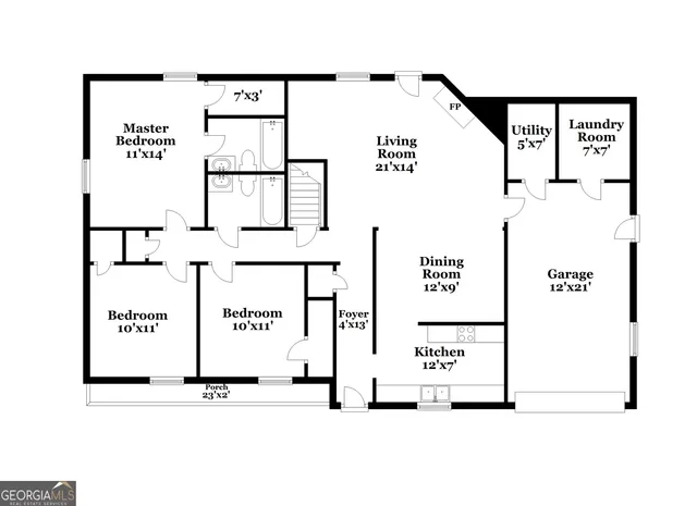 $1,465 | 2227 Cherokee Valley Circle, Lithonia, GA 30058