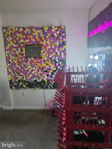 a view of a fireplace