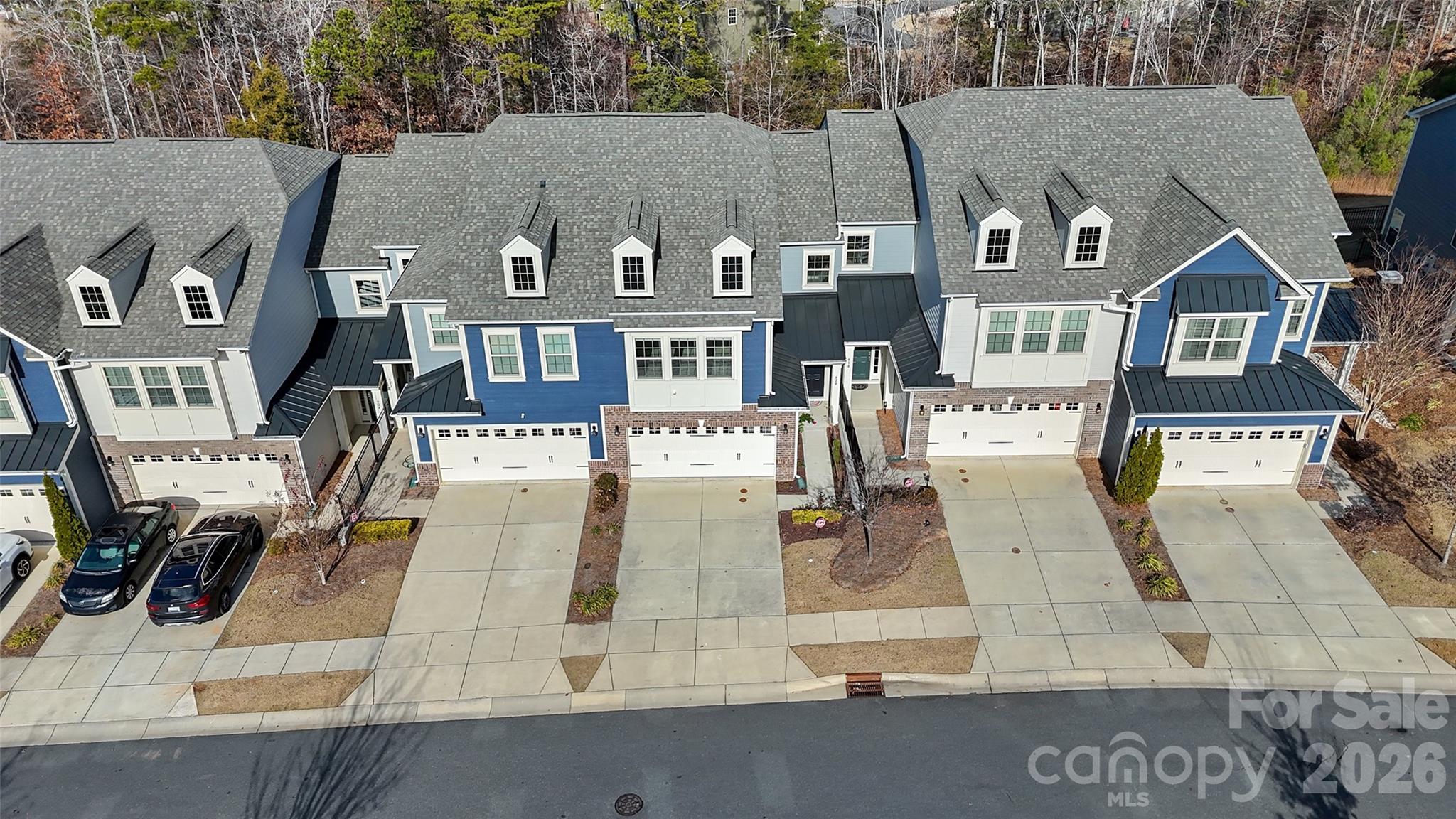 620 Amber Meadows Way Tega Cay, SC 29708 - Photo 26 of 27 an aerial view of residential houses with outdoor space