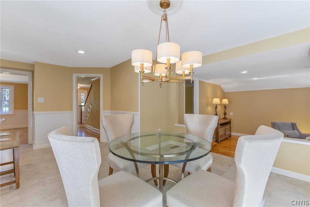 31 Lyndon Road Fayetteville, NY 13066 - Photo 15 of 47 The kitchen area for your table is very spacious. Eating area overlooks
the family room.