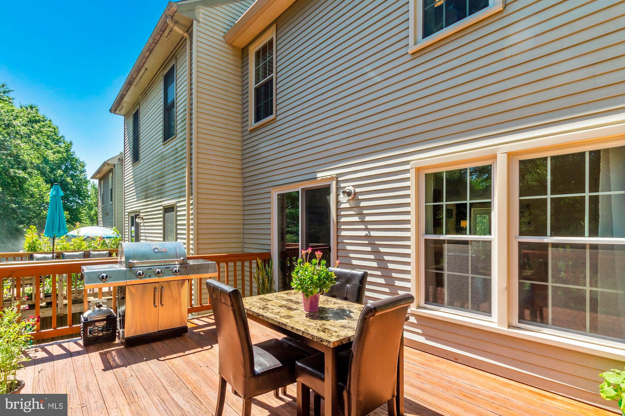 4655 Columbia Road Ellicott City, MD 21042 - Photo 20 of 40 Deck off kitchen