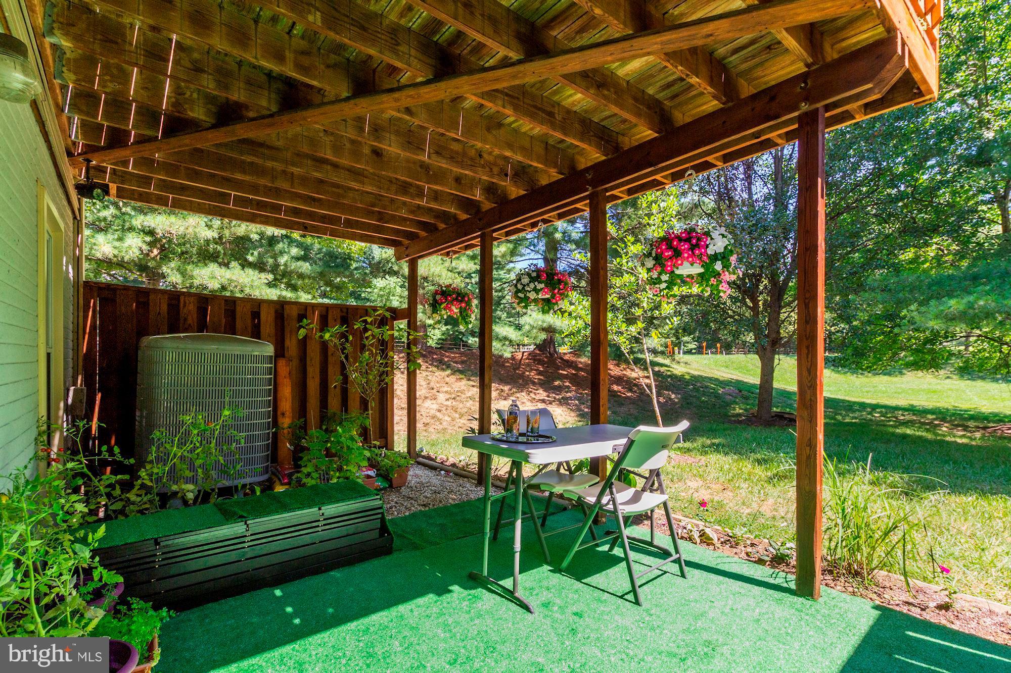 4655 Columbia Road Ellicott City, MD 21042 - Photo 36 of 40 Covered patio space