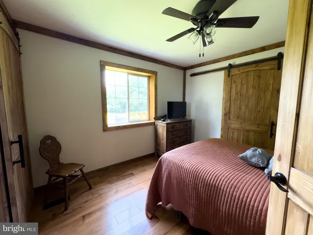 a view of a storage & utility room with an empty space