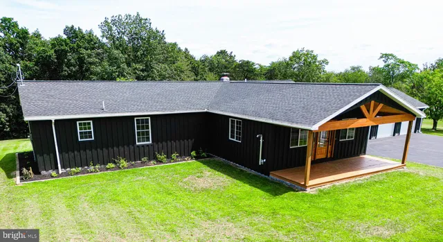 a house with a outdoor space