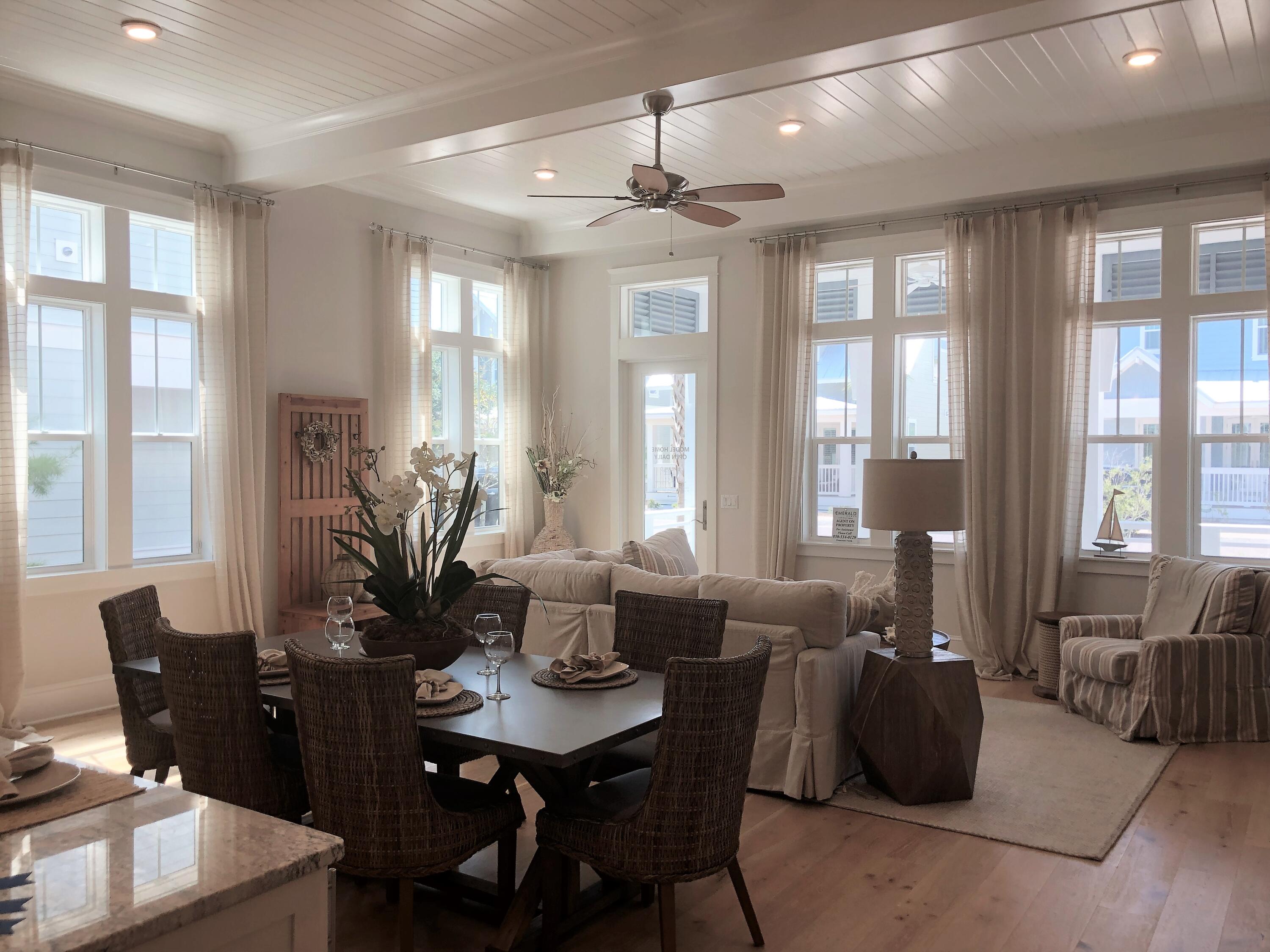 58 Seaboard Lane Santa Rosa Beach, FL 32459 - Photo 8 of 18 Living and Dining area