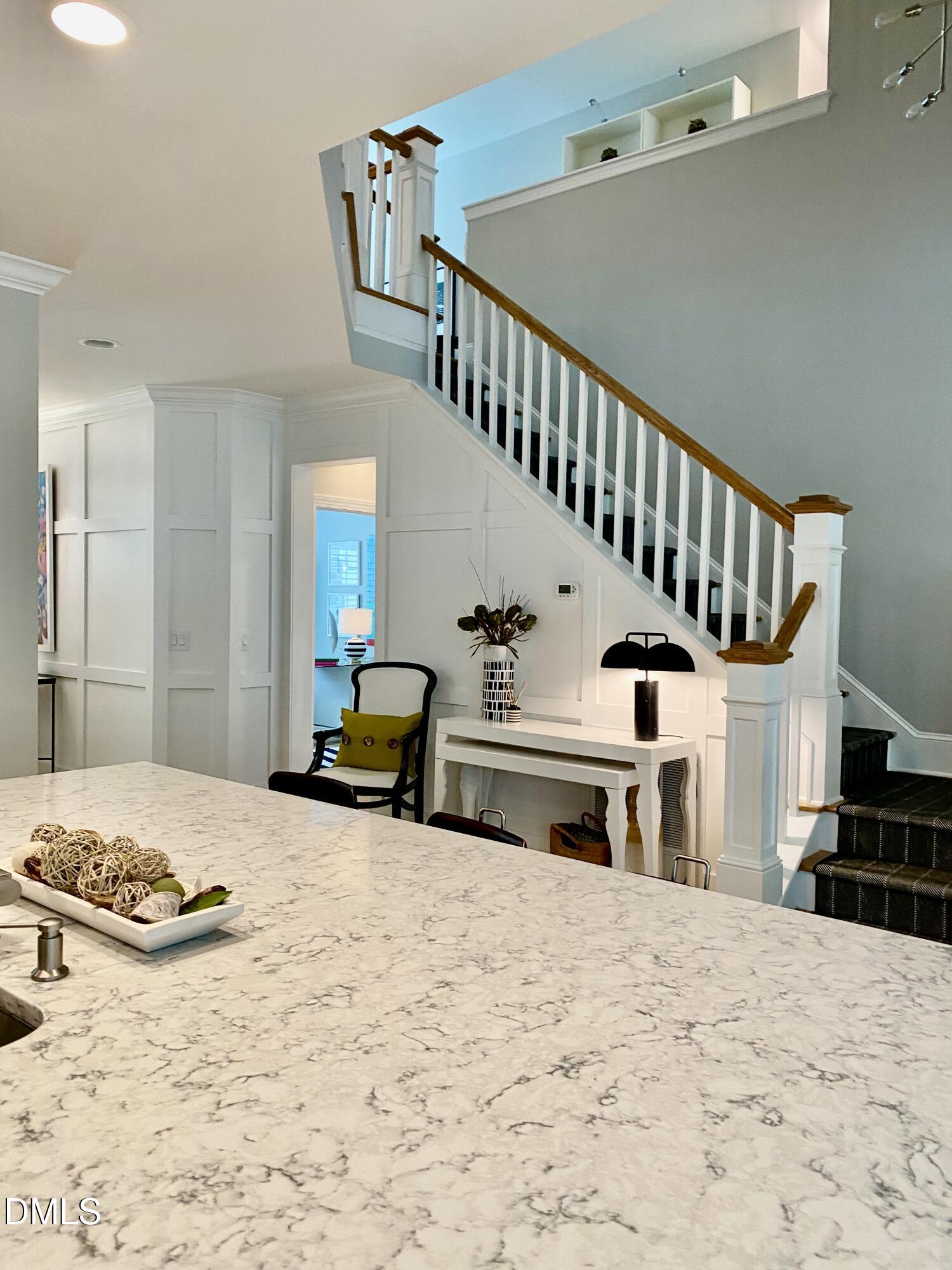 11821 Friendship Oak Trail Raleigh, NC 27613 - Photo 12 of 49 View from kitchen to upper level