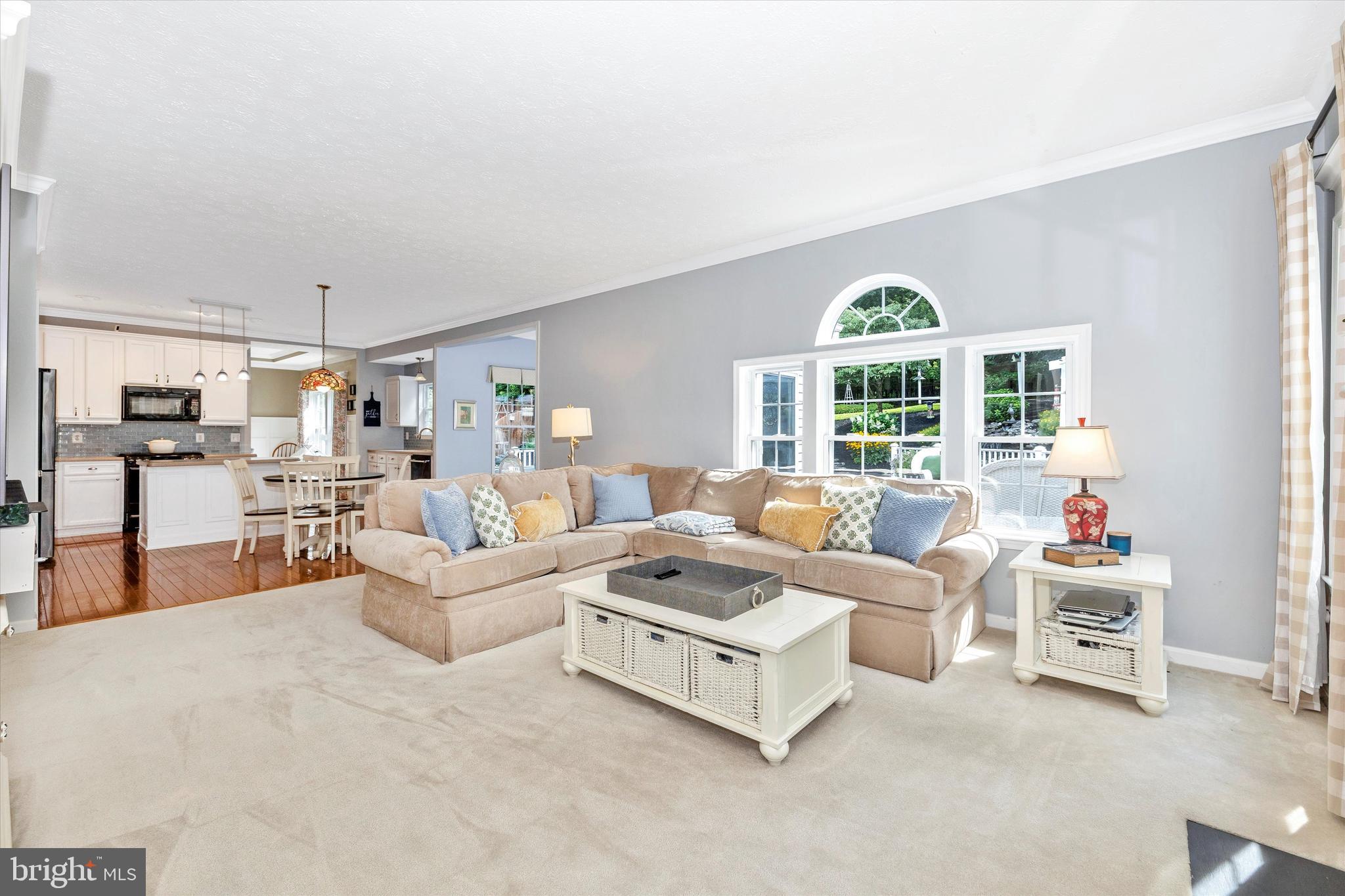 3137 Pyramid Circle Manchester, MD 21102 - Photo 22 of 55 a living room with furniture and a large window