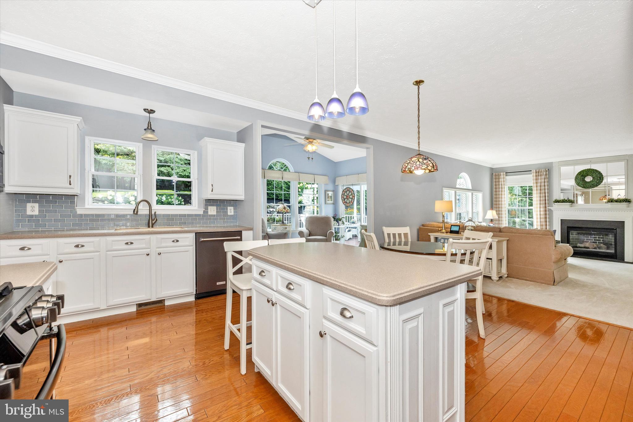 3137 Pyramid Circle Manchester, MD 21102 - Photo 53 of 55 a kitchen with a stove a sink and a refrigerator