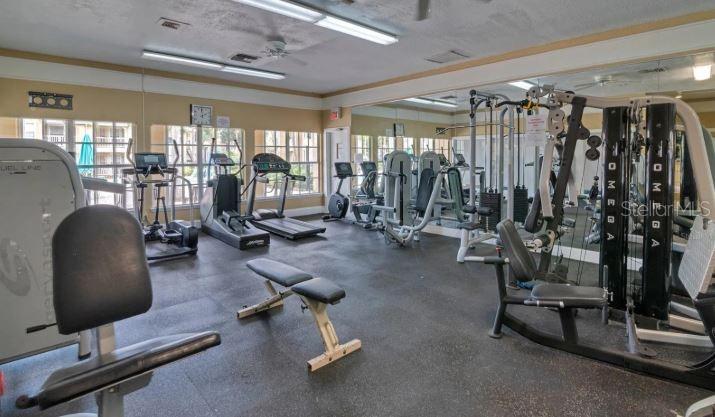 1063 South Hiawassee Road, Unit 1624 Orlando, FL 32835 - Photo 18 of 18 a view of a room with gym equipment