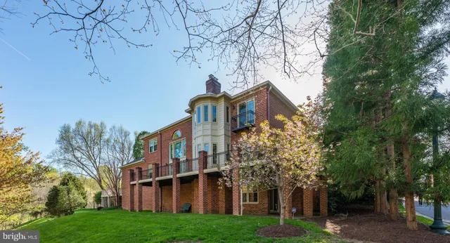 front view of house with a garden