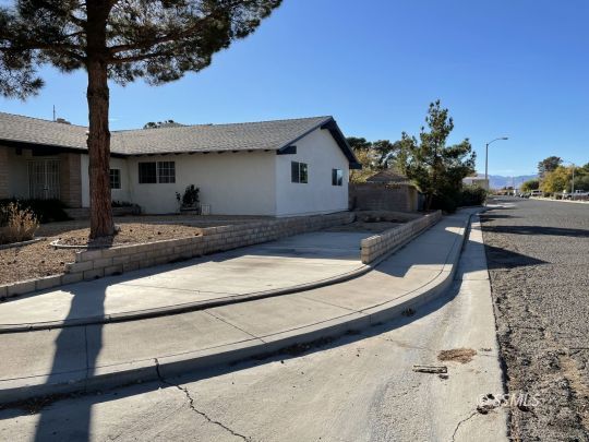 337 Peg Street Ridgecrest, CA 93555 - Photo 33 of 33 a view of a house with a patio