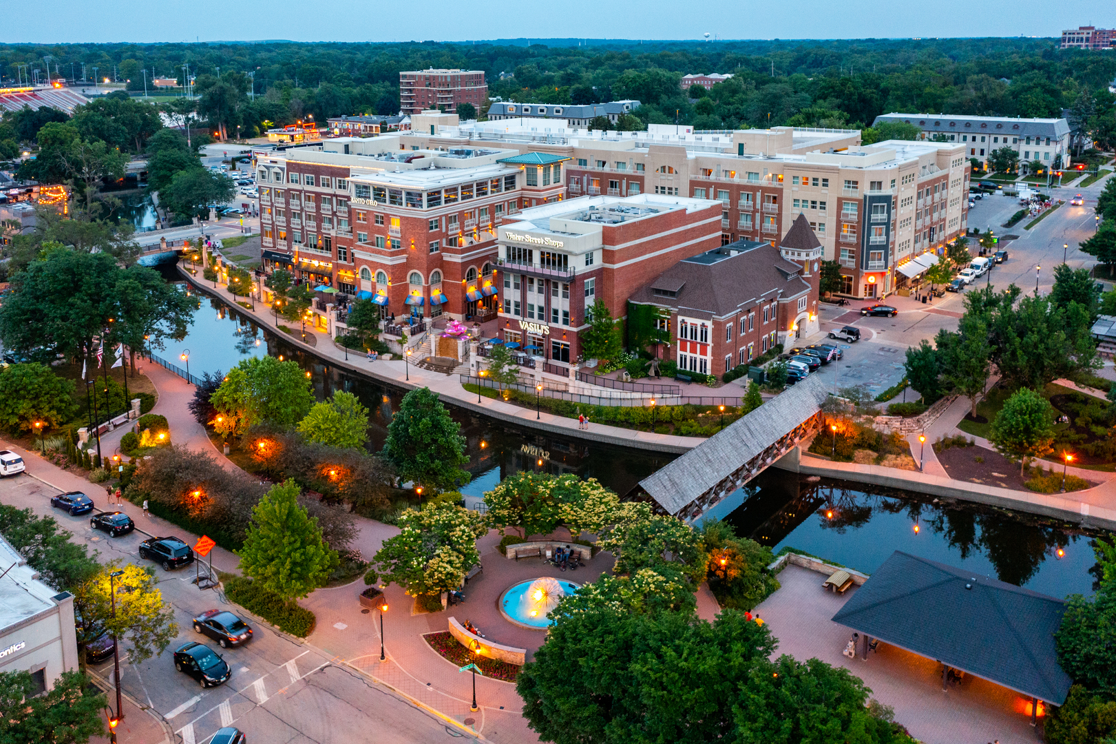 389 Pearson Circle Naperville, IL 60563 - Photo 40 of 41 an aerial view of a city