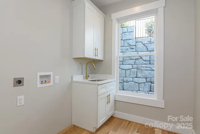 a view of a backyard of a house