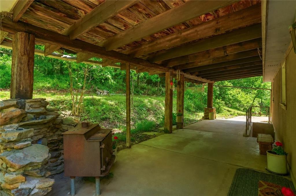 149 Seneca School Road Harmony, PA 16037 - Photo 19 of 50 Perfectly serene and peaceful setting to enjoy this covered patio.
