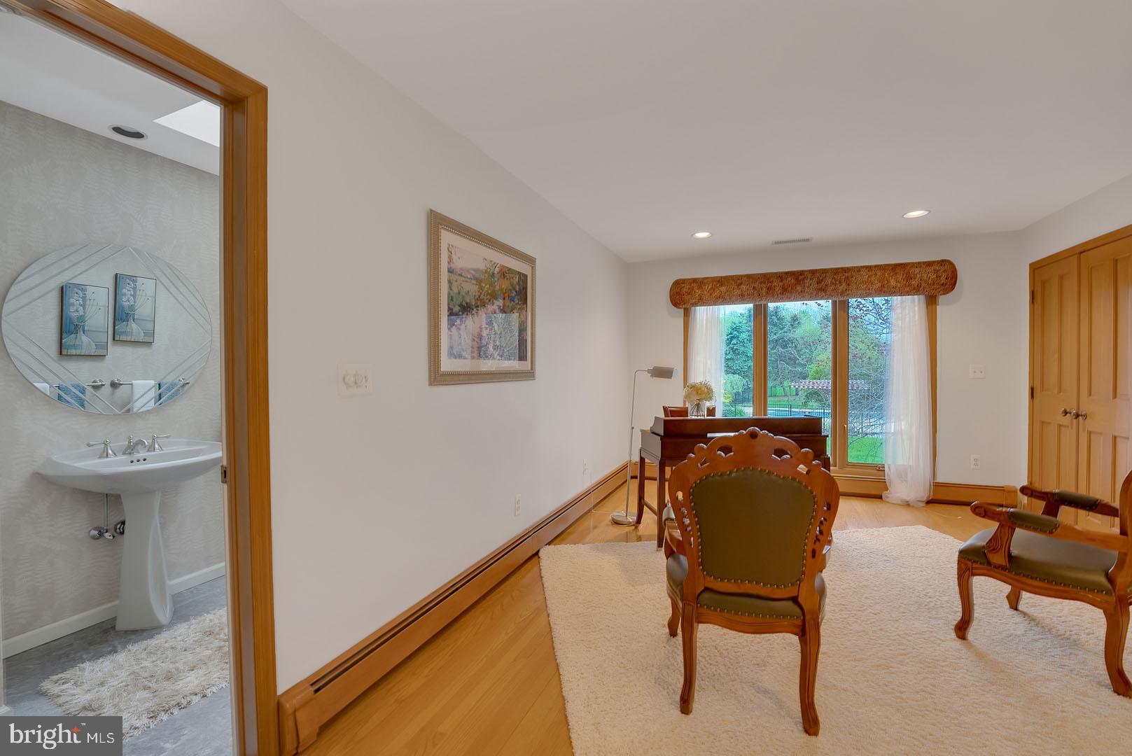 3 Dey Farm Road Princeton Junction, NJ 08550 - Photo 29 of 72 Office with gas fireplace and half bath