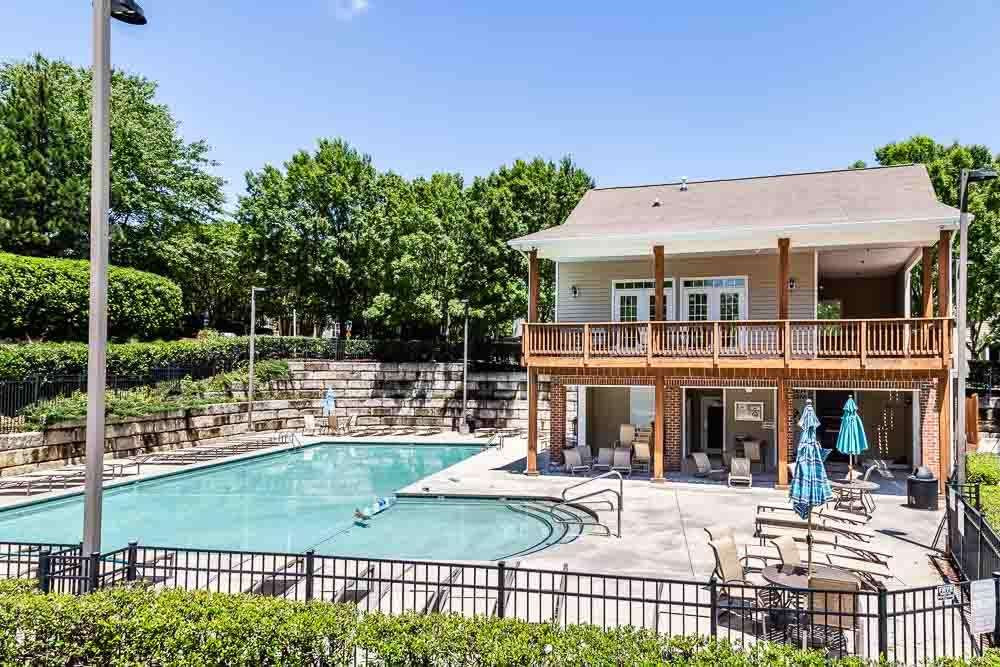 8305 Chimneycap Drive Raleigh, NC 27613 - Photo 27 of 30 In this friendly, active community you'll find neighbors running and walking, swimming and socializing on a daily basis! Cornerstone Park Clubhouse