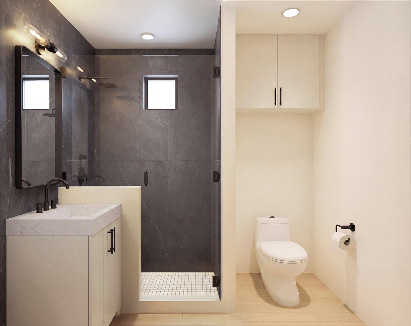 605 East 55th Street, Unit 5 Austin, TX 78751 - Photo 12 of 13 3rd Level Bathroom
