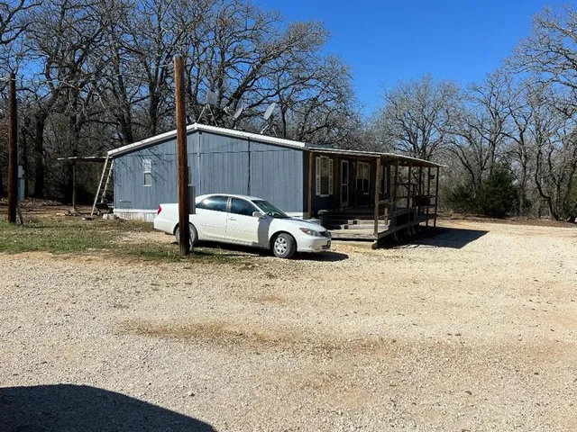 a car parked in front of house