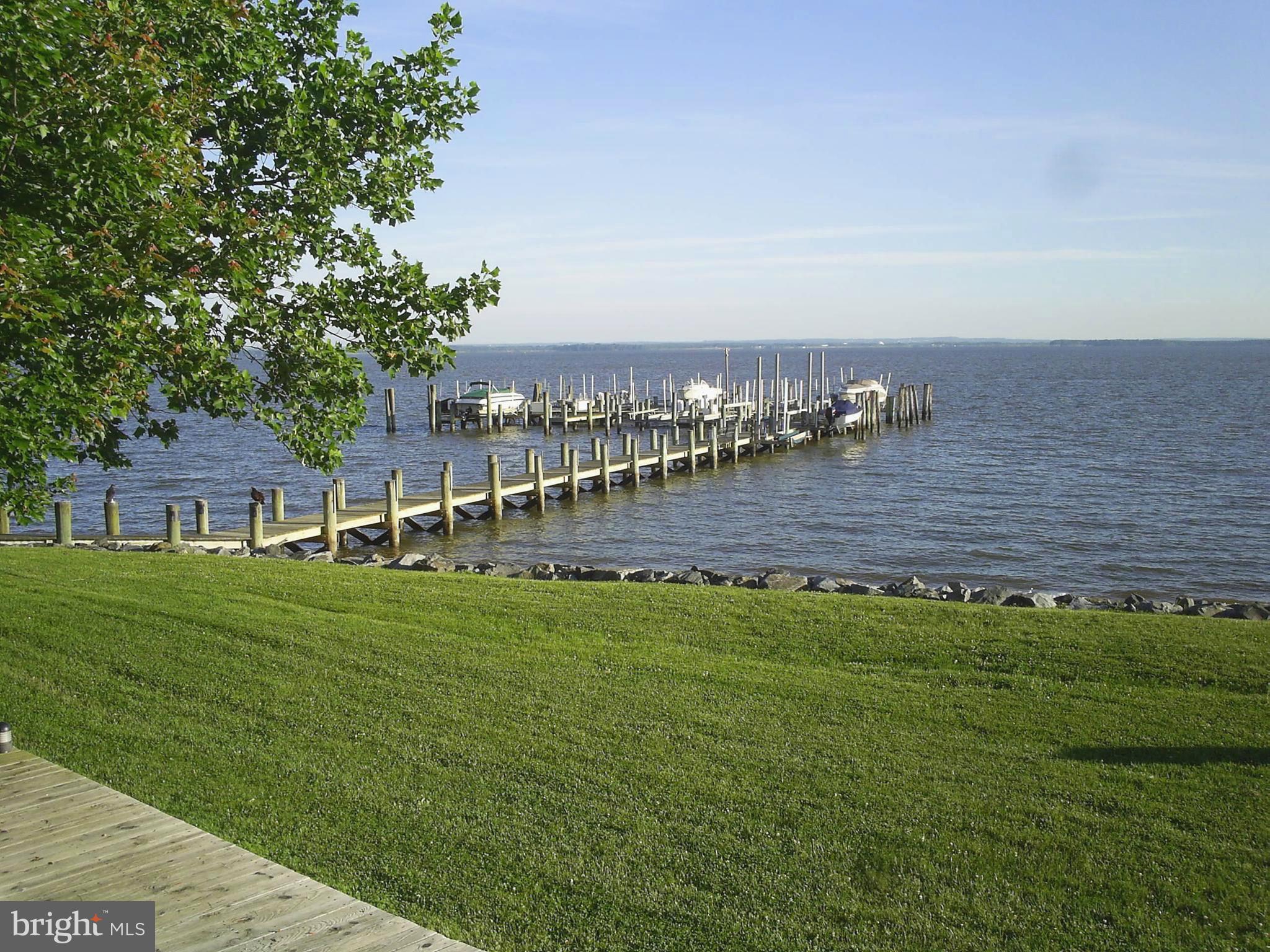 1 Idlewhile Avenue, Unit 4 Betterton, MD 21610 - Photo 2 of 43 Great lawn and boardwalk to the dock