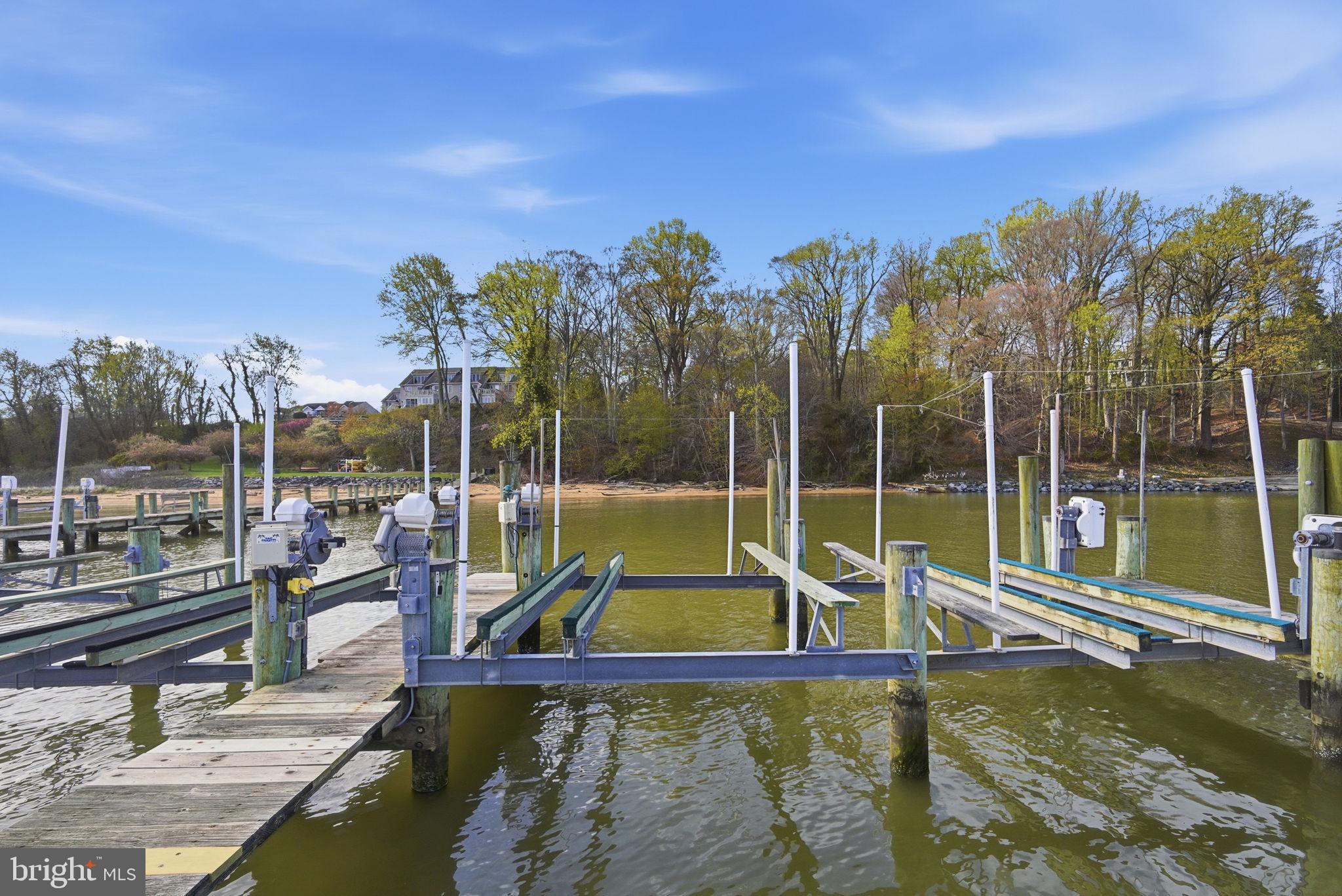 1 Idlewhile Avenue, Unit 4 Betterton, MD 21610 - Photo 5 of 43 Boat slip with 11k pd lift