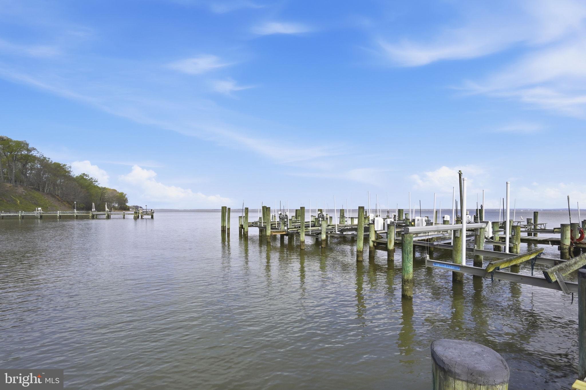 1 Idlewhile Avenue, Unit 4 Betterton, MD 21610 - Photo 9 of 43 Dock with inside slips.
