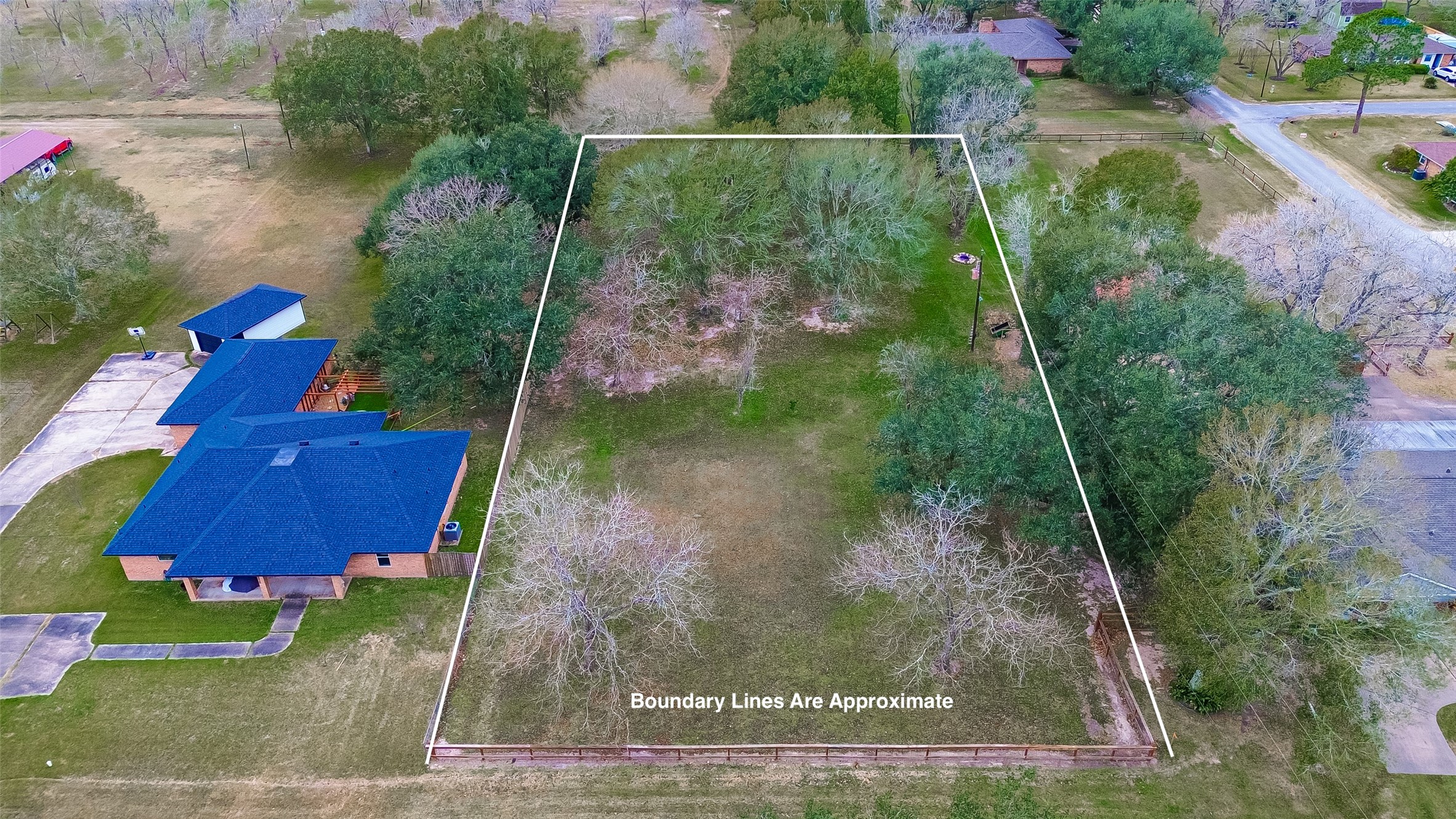 Huge lot ready for your custom home!